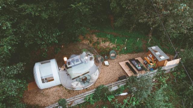 Living Timeless- Bubble Tent Elzach- Schlafen Unterm Sternenhimmel Buitenkant foto