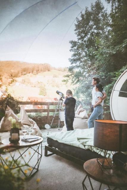Living Timeless- Bubble Tent Elzach- Schlafen Unterm Sternenhimmel Buitenkant foto