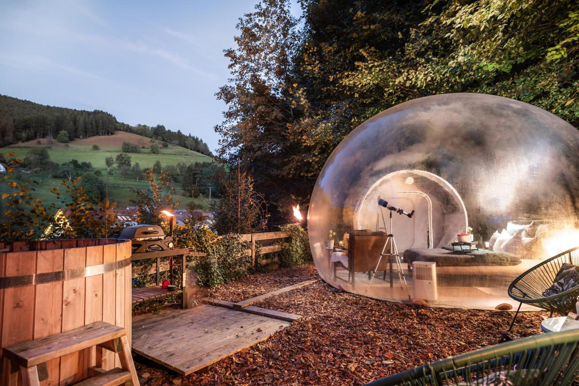 Living Timeless- Bubble Tent Elzach- Schlafen Unterm Sternenhimmel Buitenkant foto